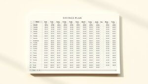 Monatlicher Sparplan Excel Vorlage hier kostenlos downloaden