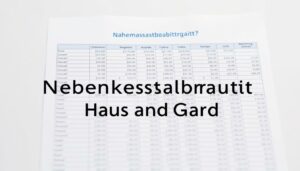 Nebenkostenabrechnung Haus und Grund Excel Vorlage hier kostenlos downloaden