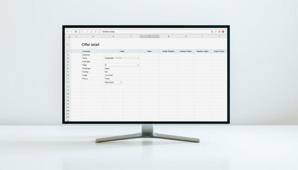 Offerten Excel Vorlage hier kostenlos downloaden