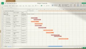 Projektplan erstellen Excel Vorlage hier kostenlos downloaden