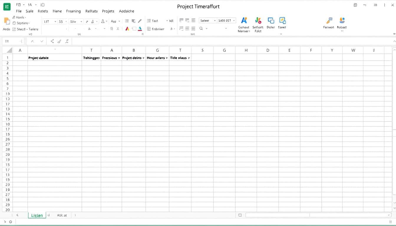 Projektstundenerfassung Excel Vorlage hier kostenlos downloaden