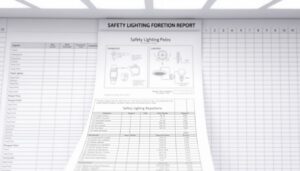Prüfbericht Sicherheitsbeleuchtung Excel Vorlage hier kostenlos downloaden