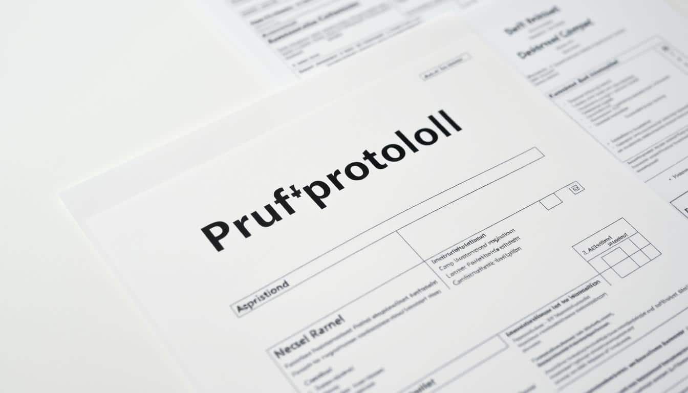 Prüfprotokoll Excel Vorlage hier kostenlos downloaden