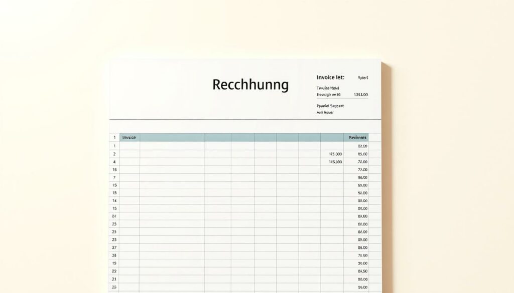 Rechnung Excel Vorlage hier kostenlos downloaden