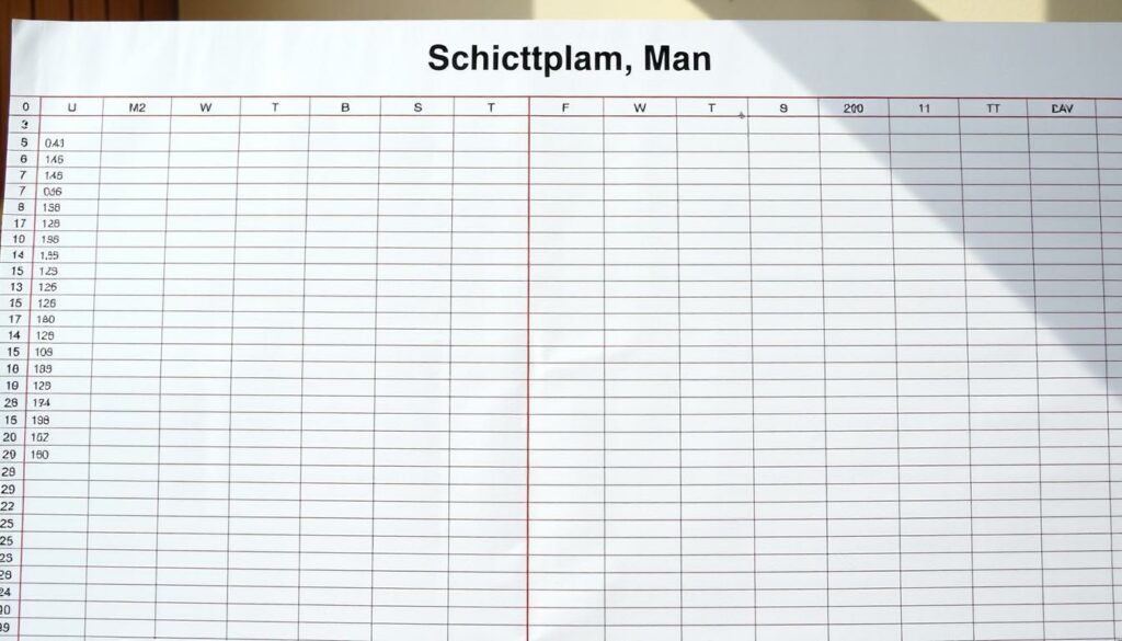 Schichtplan Monat Excel Vorlage hier kostenlos downloaden