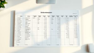 Speiseplan Excel Vorlage hier kostenlos downloaden