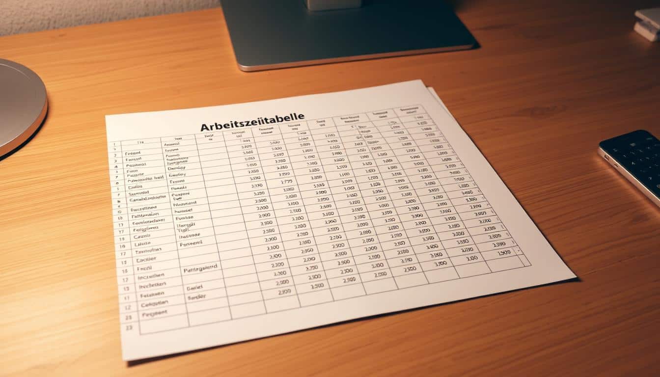 Stundenerfassung Excel Vorlage hier kostenlos downloaden