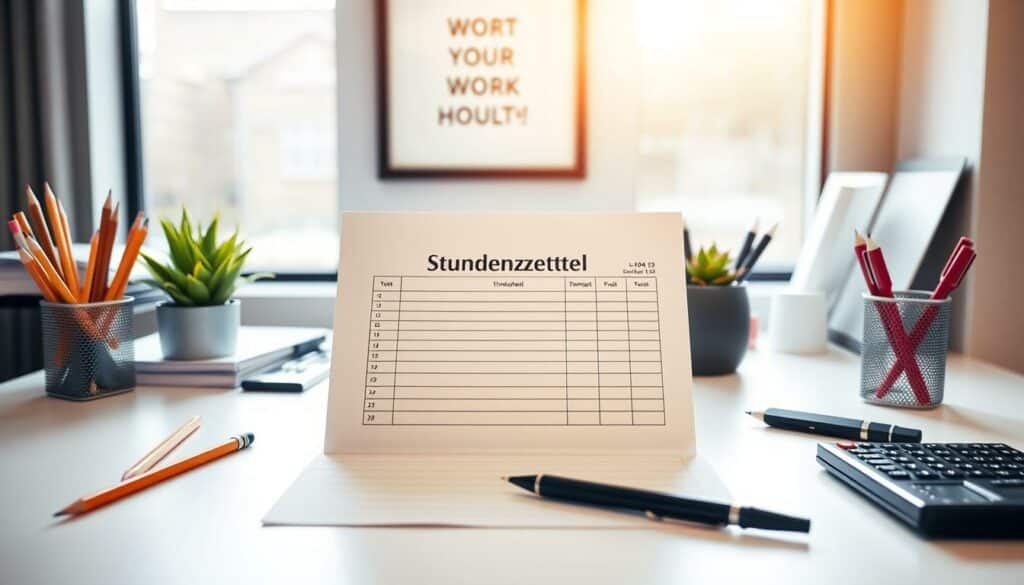 Stundenzettel  Excel Vorlage hier kostenlos downloaden