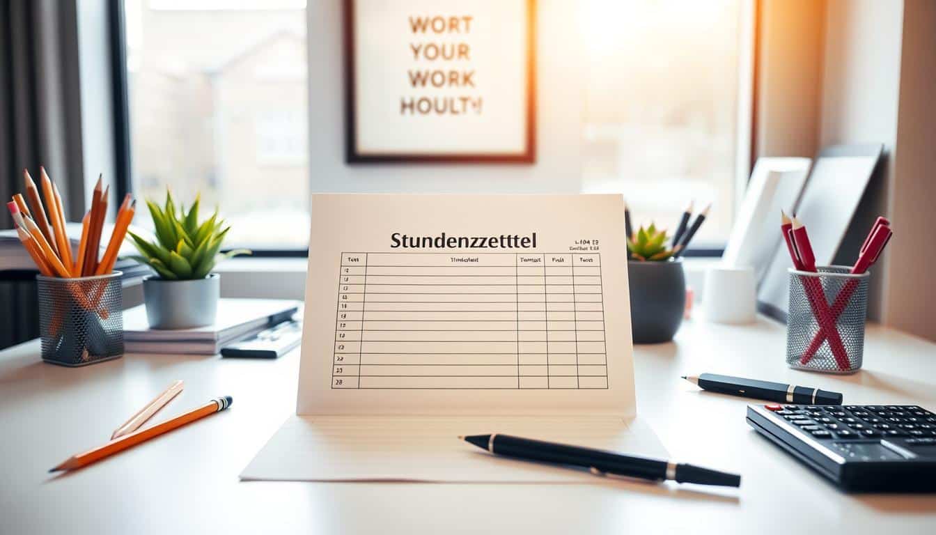 Stundenzettel  Excel Vorlage hier kostenlos downloaden