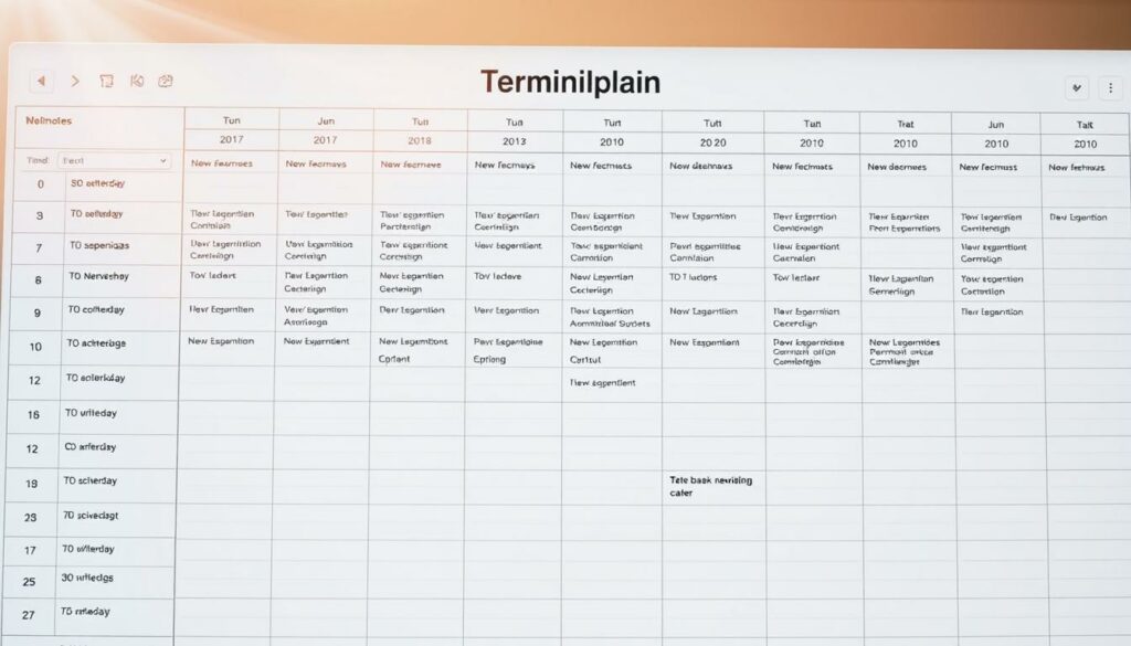 Terminplan Excel Vorlage hier kostenlos downloaden