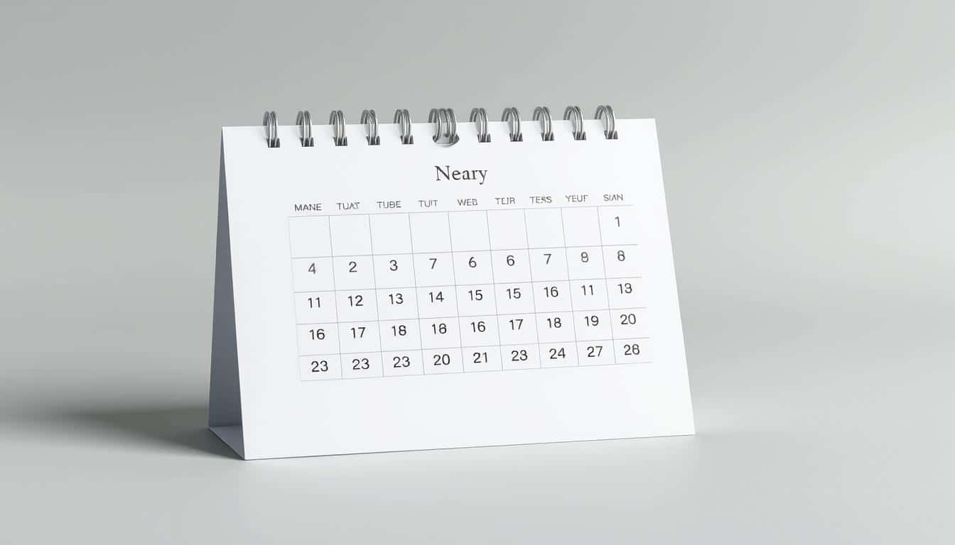 Tischkalender Excel Vorlage hier kostenlos downloaden