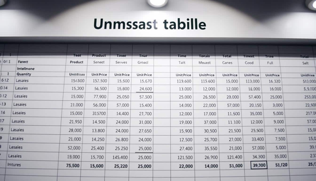 Umsatztabelle Excel Vorlage hier kostenlos downloaden