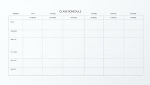 Uni Stundenplan Excel Vorlage hier kostenlos downloaden