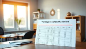 Vermögensaufstellung Excel Vorlage hier kostenlos downloaden