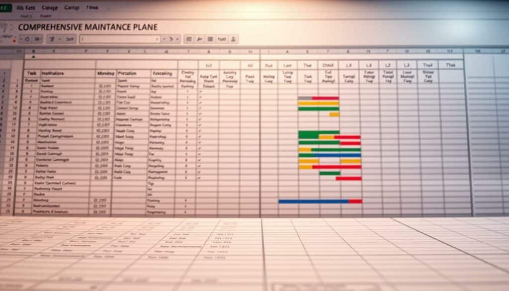 Wartungsplaner Excel Vorlage hier kostenlos downloaden