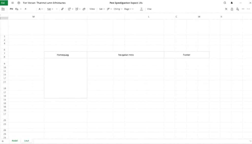 Website Struktur Excel Vorlage hier kostenlos downloaden
