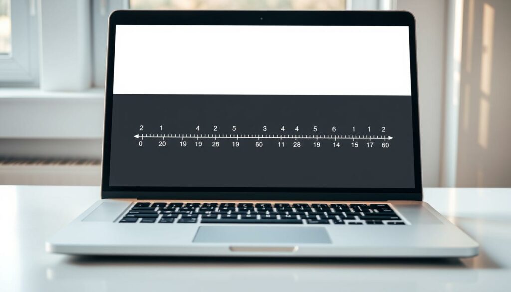 Zahlenstrahl Excel Vorlage hier kostenlos downloaden