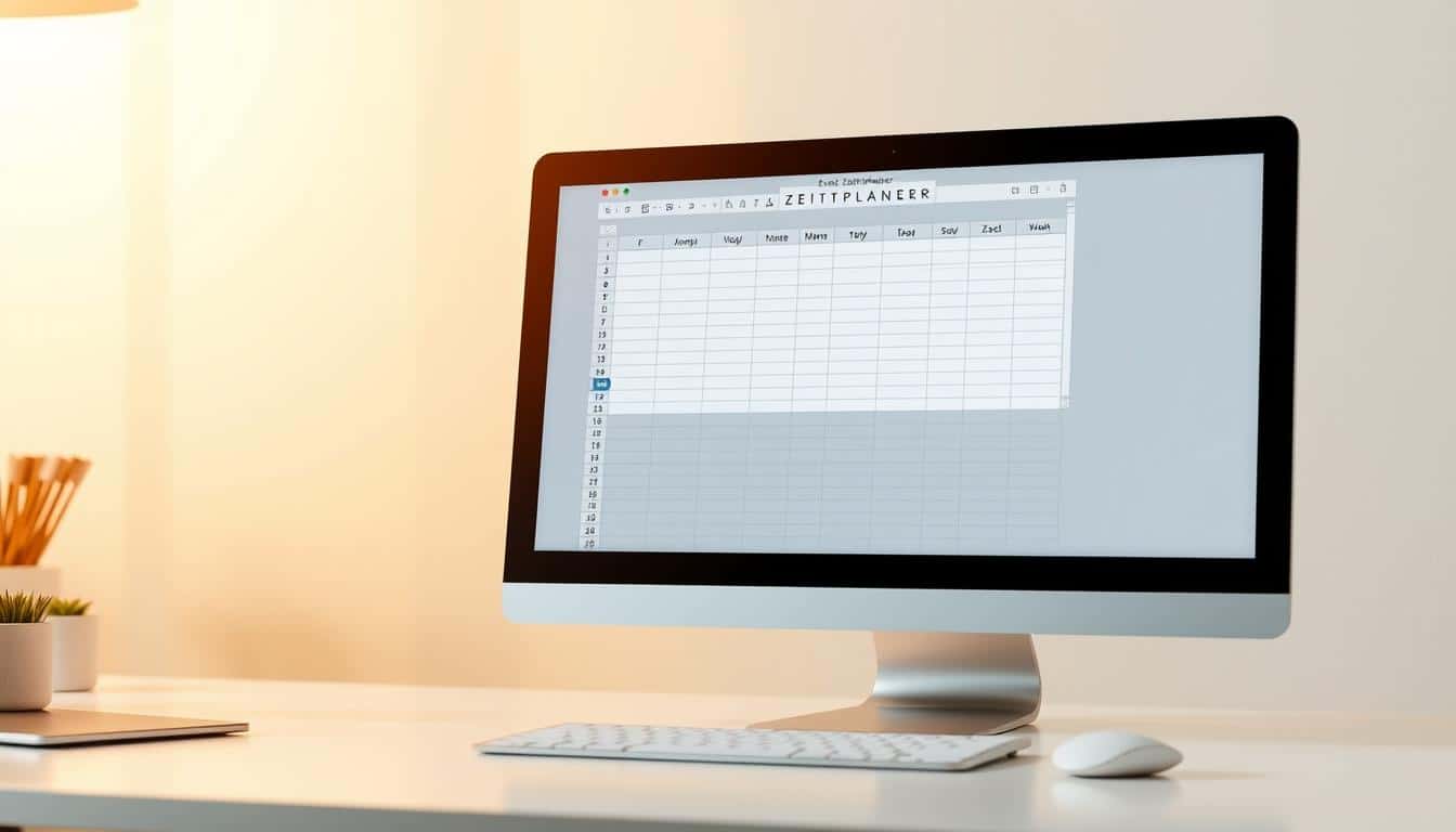 Zeitplaner Excel Vorlage hier kostenlos downloaden