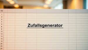 Zufallsgenerator Excel Vorlage hier kostenlos downloaden